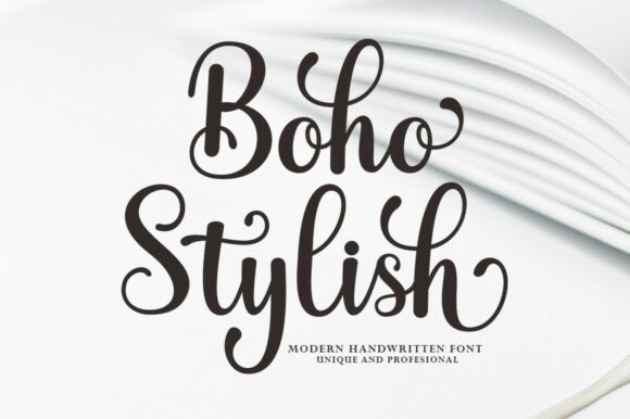 Boho Stylish: A Modern Font with Bohemian Charm