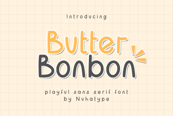 Butter Bonbon: A Handwritten Sans Serif for Authentic Design
