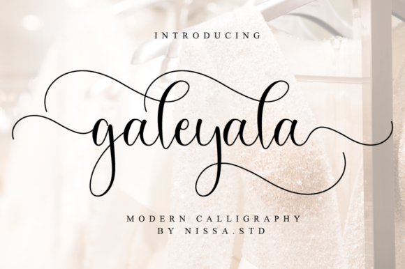 Galeyala: The Handwritten Font That Feels Like a Personal Touch