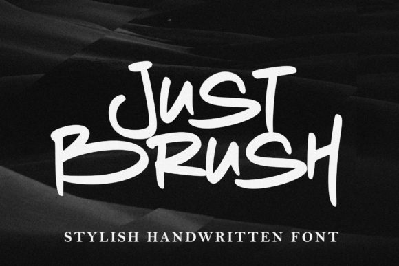 Just Brush: The Graffiti Handwritten Font for Bold Projects
