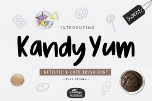 Kandy Yum: A Playful Display Font with a Modern Twist