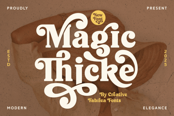 Magic Thicke: A Bold Serif with Vintage Soul