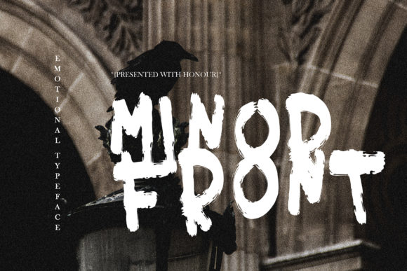 Minor Front: A Bold Typeface for Unforgettable Designs