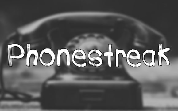 Phonestreak: A Creative Font for Modern Designers
