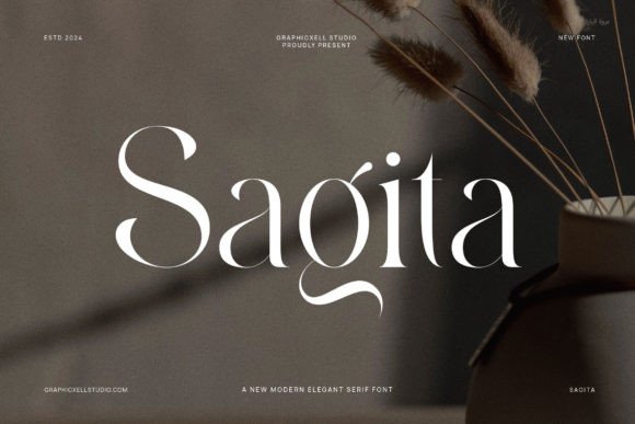 Sagita: The Ligature Serif That Defines Luxury