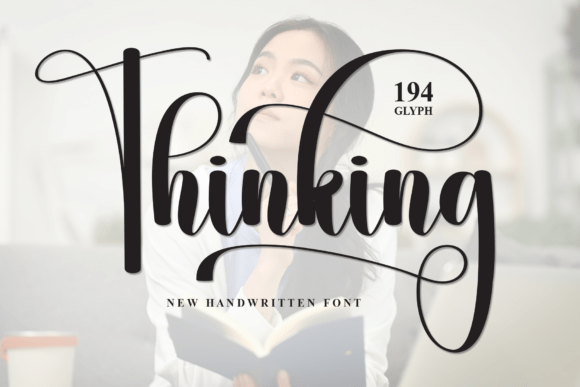 Thinking: The Handwritten Font That Balances Sweetness and Style