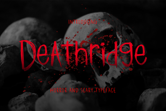 Unleash the Fear: Working with the Deathridge Typeface