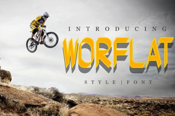 Worflat: The Handwritten Font for Modern Creatives