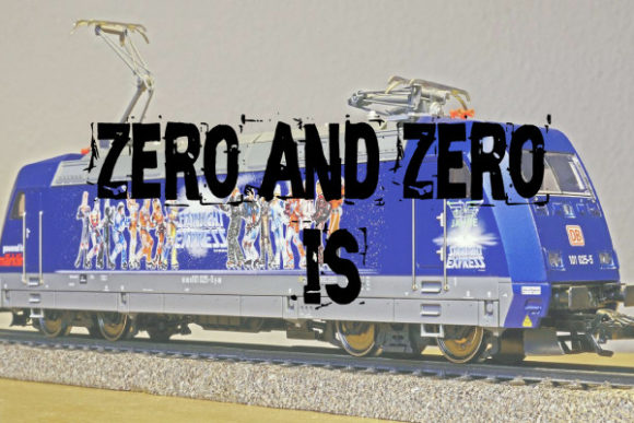 Zero and Zero: Crafting Visual Stories with a Worn Typeface